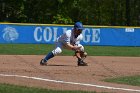 Baseball vs Babson  Wheaton College Baseball vs Babson during Championship game of the NEWMAC Championship hosted by Wheaton. - (Photo by Keith Nordstrom) : Wheaton, baseball, NEWMAC